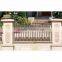 Painted Decorative Cast Vintage Art Aluminum Holland Garden Fence