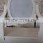 dressing table with mirror and stool