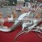 Stainless Steel Dolphin Statue Sculpture For Garden Public Use