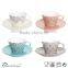 Hot sale Ceramic Stoneware indoor decoration cup and saucer flower pot
