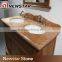 Newstar polished double sink bathroom countertop