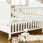 Antique Pure White Solid Wood Teenage Bed, Solid Wood Convertible Kids Bed with Toddlers BF11-08053a