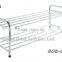 metal adjustable iron cheap shoe rack