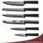 5pcs Non Stick Coating ABS Handle Kitchen Knife Set