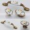Foshan factory price desk drawer handle ceramic knob ceramic cheap drawer knobs