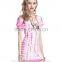 women Tie Dye rayon/stretch jersey Dress, women tie dye t-shirt dress