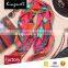 Customizable colorful satin silk scarves with top quality