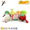 New funny green nice pear plush toys with EN71