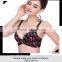 Fashionale design hot sale woman sexy printed bra