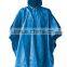 PVC PONCHO WITH REFLECTIVE TAPE ON SHOULDER