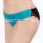 YunMengNi Ladies new arrival candy colors and transparent lace hipster women Ice silk seamless panty