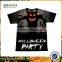 2016 Hot Selling T-shirts With Amazing Patterns Mens Custom Halloween Party Clothing Wholesale Sublimation Printing Apparel