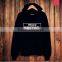 custom 100% polyester printing pullover hoodie with own logo