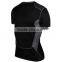 2017 New Fashion Desgin Plain Color 88%Polyester 12%Spandex Breathable Stretch Tank top T-shirt Sport Men T shirt