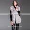 Women Womens Winter Vest Genuine Leather Fox Fur Vests Woman Fur Coat Jacket