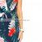 2017Guangzhou Wholesale summer One-piece Dress deep V sexy dress