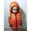 fashion pattern of children's vest, waistcoats for girls, padded vest