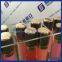 Acrylic cosmetic brush holder