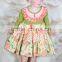 good quality ruffle fall baby boutique dress