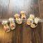 B21379A Korea girl cute bear soft sandals summer toddler shoes