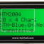 OLED display with the same 20x2 character dot matrix module (HTM2002A)