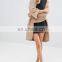 V-neck Loose Style Lounge Kimono long Sleeve Ribbed Cardigan