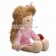 2016 battery ICTI stuffed human custom plush doll clothes for promotion