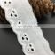 3cm OLT0101 white cotton trim crochet hand lace embridery