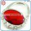 Fashion crystal handbag red stone bag hanger