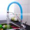 China factory UPC cartridge pull out single cold flexible kitchen faucet