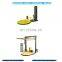Rotary arm pallet stretch wrapper pallet wrapping machine