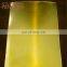 oval brass metal plate