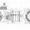 Excavator Spare Parts ZE215 Travel Motor Assy Final Drive For Zoomlion ZE220 Track Drive Motor