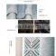 Nordic style cotton & linen jacquard blackout  latest curtain designs