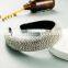 New Fashion Colorful Diamond Headband Women US Style Girls Padded Hairband Factory Direct Hair Band Wholesale