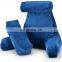 Reading Pillow, Includes 1 Extra Large Bed Rest TV Pillow with Shredded Memory Foam