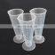 25-250ML Plastic Conical Beaker  Erlenmeyer Flasks  For Lab