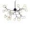 Wholesale Contemporary Luxury Modern Metal Glass Chandeliers
