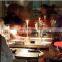 hot sale Modern Hotel Style AluminiumTable lamp USB Rechargeable Battery  Cordless Restaurant led Table Lamp For Dinner