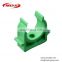 green color plastic PPR pipe clamp fittings