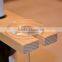 Accept OEM Solid Wooden Wine Holder With Two Glasses