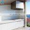 6mm Silk Screen Printing Back Painted Toughened Glass Splashback for Kitchen