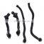 Left & Right Crankcase Breather Vent Hose Set 4Pcs For BMW X5 X6 550i 650i 750i