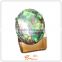China wholesale fashion sexy women resin nature stone style turquoise brass material ring