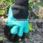 Custom digging Planting latex Coated Waterproof Claws Genie Gloves Garden Gloves With Claws