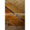 Designer straight stairs central spine stairs with middle stringer