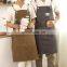 Best Quality Wholesale Black Women Brown Grey Beauty Hair Stylist Custom Barber Aprons