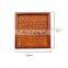 Square European Style Wood Tea Tray, Great for dinner trays