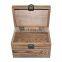 Wholesale display square decorative premium cheap custom mini vintage rustic luxurious small wooden box