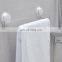 Hot Sales Stainless Steel Towel Rack White Rustproof  Hotel Towel Rack Durable Powerful Suction  Towel Rack